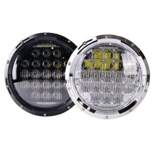 Za Hummer / za Royal Enfield LED prednja svjetla sa visokim kratkim snopovima DRL za 7-inčni okrugli faktor motocikla